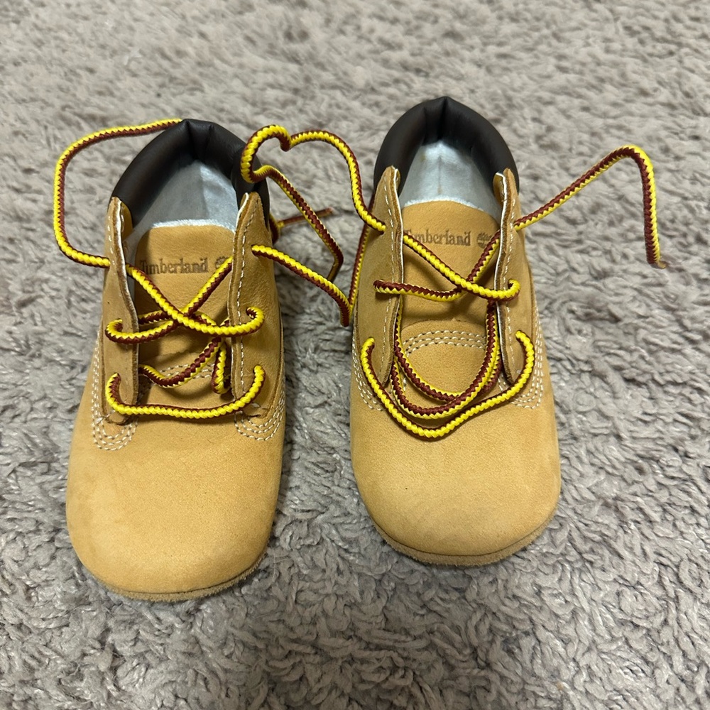 Timberland Baby Tan Walker Shoes